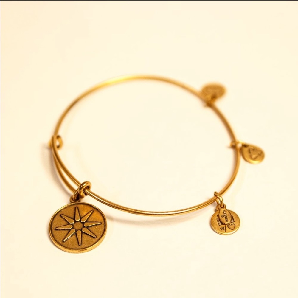 Gold Alex and Ani Bracelet